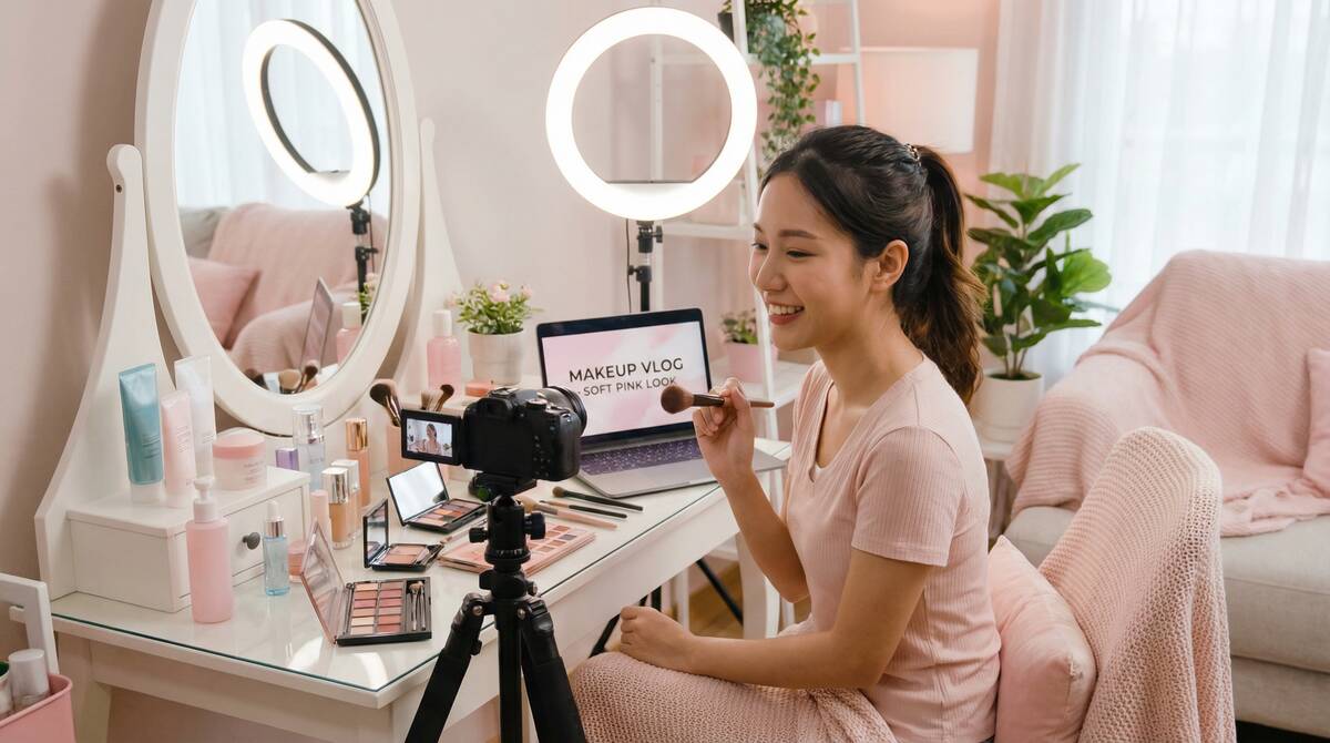 蝌蚪窝美妆教程视频